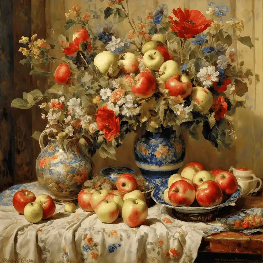 Still Life with Apples – Konstantin Gorbatov