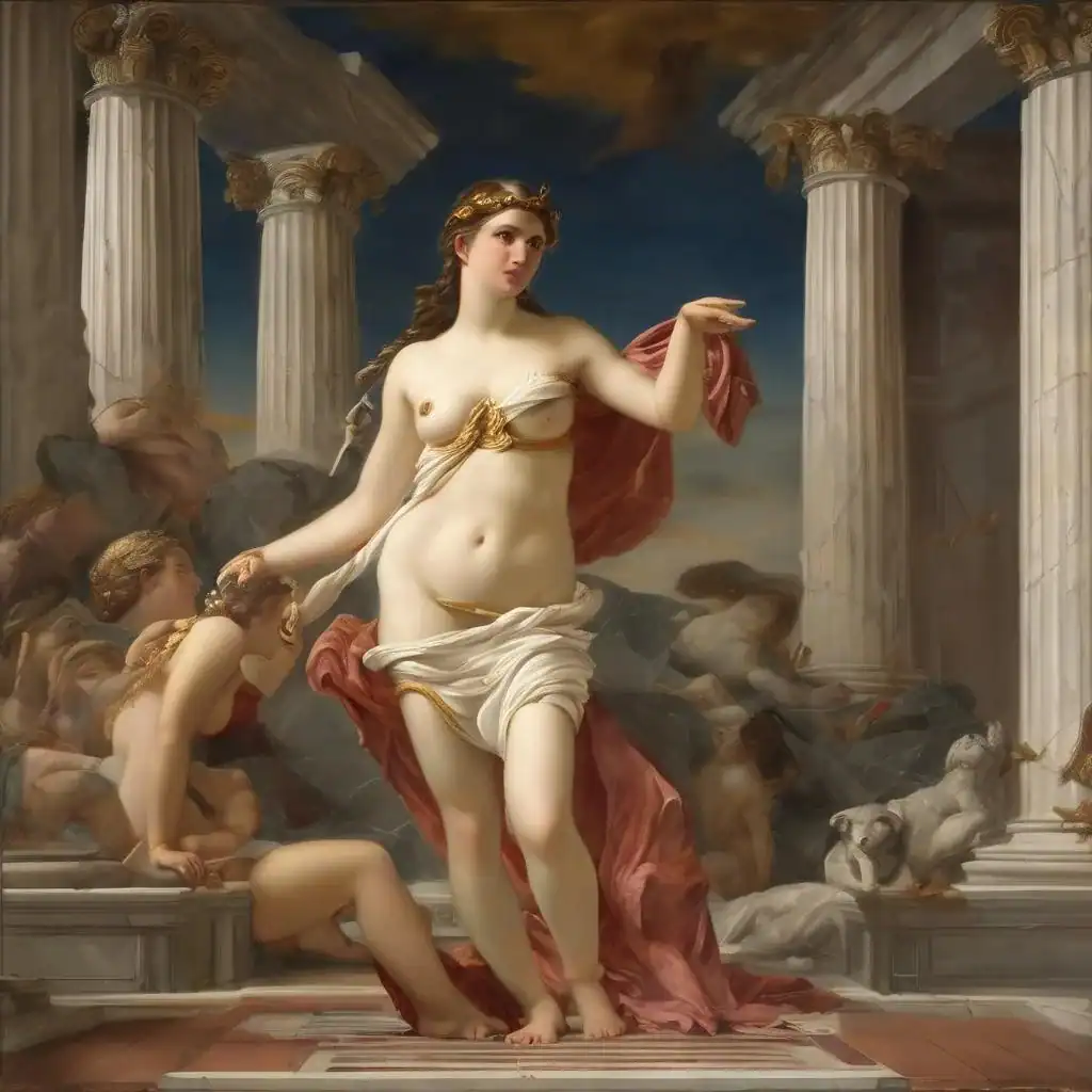 Aphrodite Anadyomene from Pompeii – Apelles