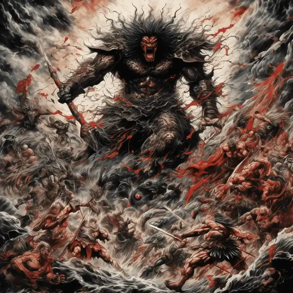 Berserk Ink Art – Kentaro Miura