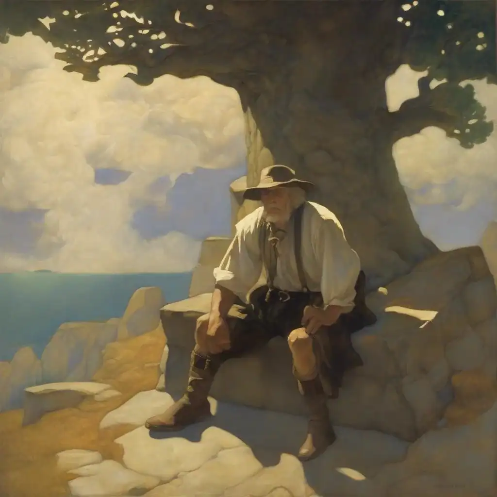 Old Pew – N.C. Wyeth