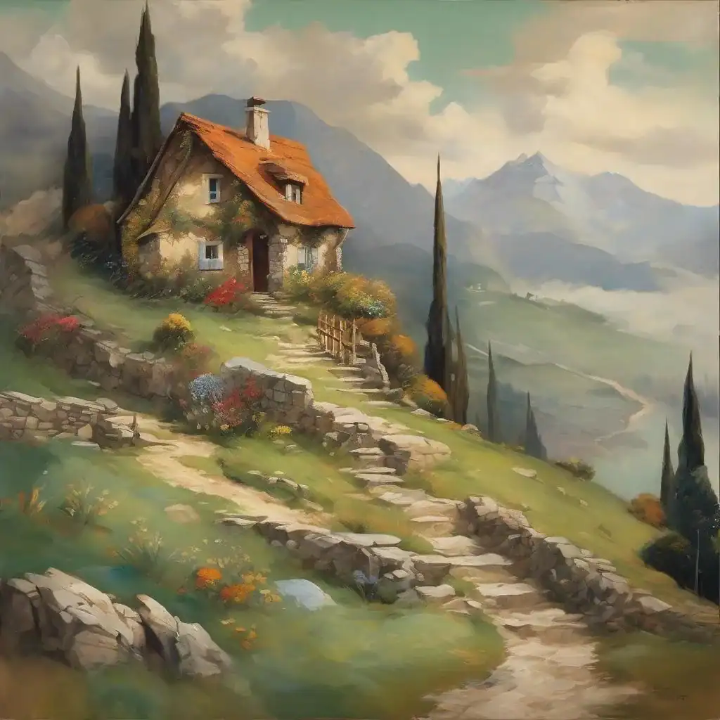 Mountain cottage – Vittorio Tessari